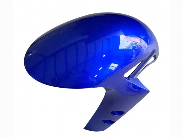 Yamaha YZF 600 R6 Motorrad Verkleidung 2017-2025 - Blau Matt Schwarz