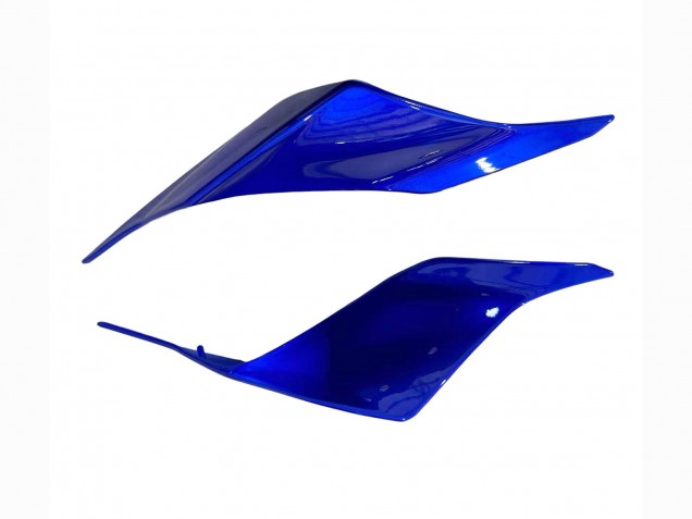 Yamaha YZF 600 R6 Motorrad Verkleidung 2017-2025 - Blau Matt Schwarz