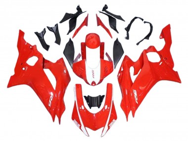 Yamaha YZF 600 R6 Motorrad Verkleidung 2017-2025 - Rot Weiss