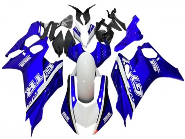 Yamaha YZF 600 R6 Motorrad Verkleidung 2017-2025 - Weiss Blau GYTR