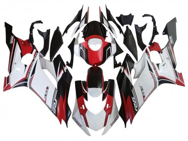 Yamaha YZF 600 R6 Motorrad Verkleidung 2017-2025 - Weiss Rot Schwarz Semakin Didepan