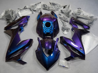 Honda CBR650R Motorrad Verkleidung 2021-2023 - Chameleon Blau Lila