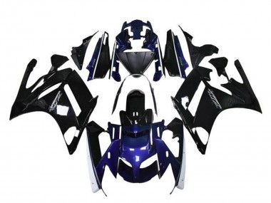 Yamaha FJR1300 Motorrad Verkleidung 2013-2015 - Glanzendes Schwarz Blau