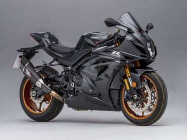 Suzuki GSXR 1000 Motorrad Verkleidung 2005-2006 - Matt Schwarz Phantom