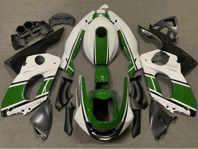Yamaha YZF600R Thundercat Motorrad Verkleidung 1996-2007 - Weiss Grun