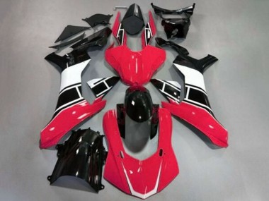 Yamaha YZF 1000 R1 Motorrad Verkleidung 2020-2025 - Rot Weiss Glanzendes Schwarz