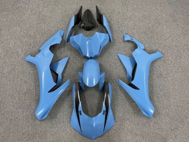 Yamaha YZF 1000 R1 Motorrad Verkleidung 2020-2025 - Hellblau Glanzendes Schwarz