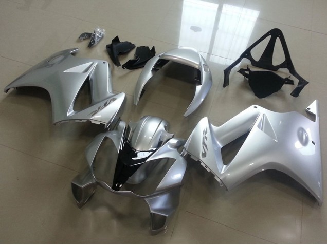 Honda VFR 800 Motorrad Verkleidung 2002-2013 - Silber