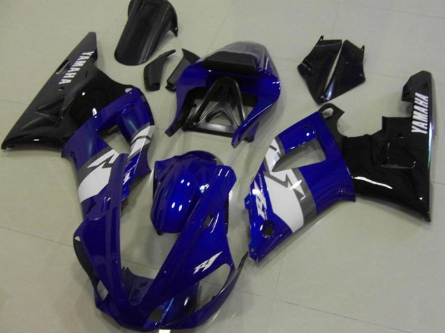 Yamaha YZF R1 Motorrad Verkleidung 2000-2001 - Blau Weiss Schwarz