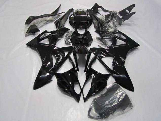 BMW S1000RR Motorrad Verkleidung 2009-2014 - Glanzendes Schwarz