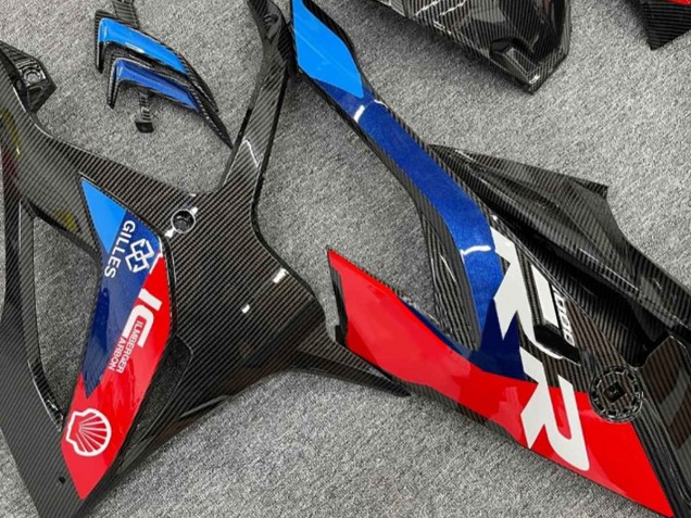 BMW S1000RR Motorrad Verkleidung 2019-2022 - Carbonfaser