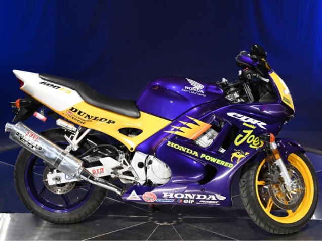 Honda CBR600 F3 Motorrad Verkleidung 1995-1996 - Gelb Silber Blau