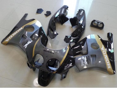 Grau Schwarz Honda CBR 250 RR MC22 1991-1998 Motorrad Verkleidungen