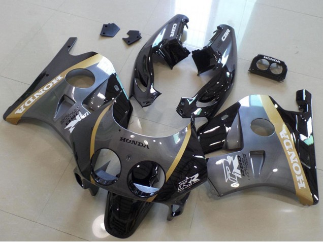 Grau Schwarz Honda CBR 250 RR MC22 1991-1998 Motorrad Verkleidungen