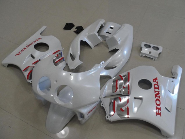 Perl Weiß Rot Honda CBR 250 RR MC22 1991-1998 Motorrad Verkleidungen