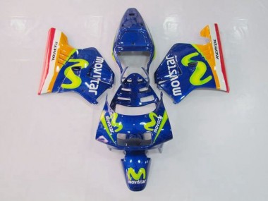 Blau Grün Honda NSR 250 MC28 P4 1994-1996 Motorrad Verkleidungen
