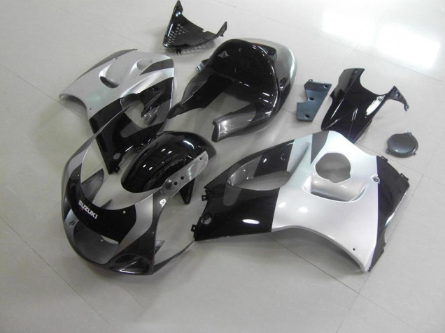 Silber Grau Kein Aufkleber Suzuki GSXR 600 1996-2000 Motorrad Verkleidungen