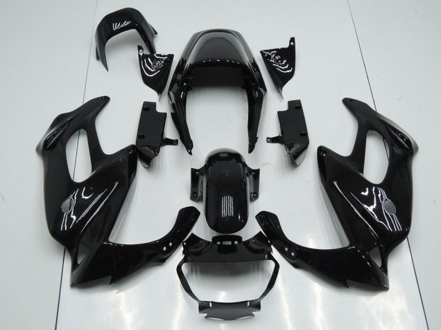 Glänzend Schwarz Honda VTR 1000 F 1997-2005 Motorrad Verkleidungen Glänzend Schwarz Honda VTR 1000 F 1997-2005 Motorrad Verkleidungen