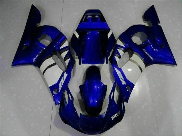 Blau Yamaha R6 1998-2002 Motorrad Vollverkleidung Blau Yamaha R6 1998-2002 Motorrad Vollverkleidung