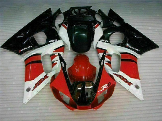 Rot Schwarz Yamaha R6 1998-2002 Motorrad Vollverkleidung Rot Schwarz Yamaha R6 1998-2002 Motorrad Vollverkleidung