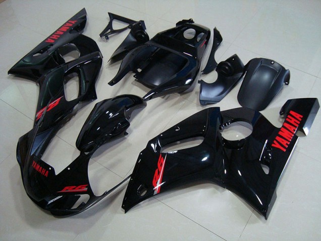 Glänzend Schwarz Rote Aufkleber Yamaha R6 1998-2002 Motorrad Verkleidung Glänzend Schwarz Rote Aufkleber Yamaha R6 1998-2002 Motorrad Verkleidung