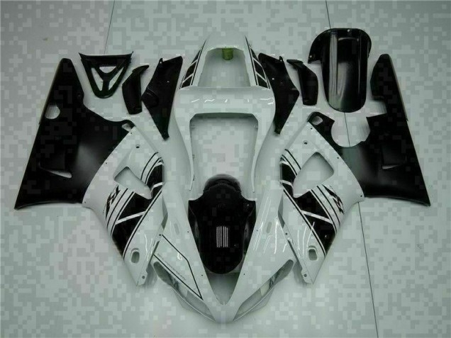 Weiß Yamaha R1 2000-2001 Motorrad Verkleidungen