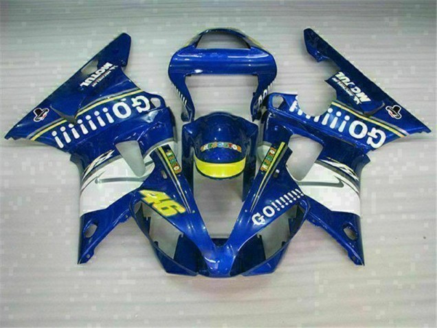 Blau Yamaha R1 2000-2001 Motorrad VollVerkleidungen & Plastik Blau Yamaha R1 2000-2001 Motorrad VollVerkleidungen & Plastik