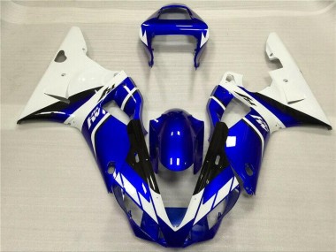Weiß Blau Yamaha R1 2000-2001 Motorrad Verkleidungen
