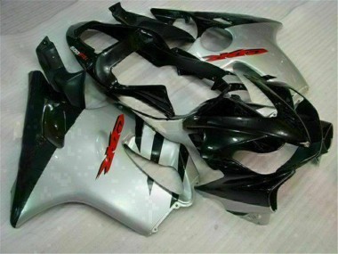 Schwarz Silber Honda CBR 600 F4i 2001-2003 Motorrad Verkleidung