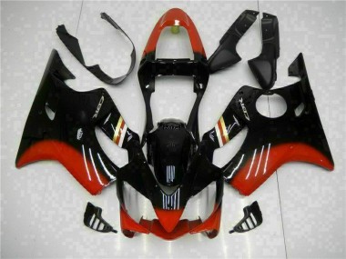 Rot Schwarz Honda CBR 600 F4i 2001-2003 Motorrad Verkleidungen & Plastik