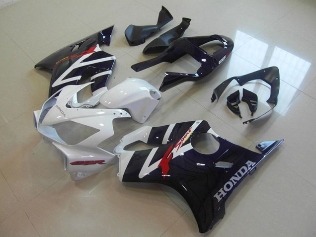 Schwarz Weißer F Sport Honda CBR 600 F4i 2001-2003 Motorrad Verkleidungen Schwarz Weißer F Sport Honda CBR 600 F4i 2001-2003 Motorrad Verkleidungen