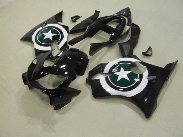 Schwarz Honda CBR 600 F4i 2001-2003 Motorrad Verkleidung