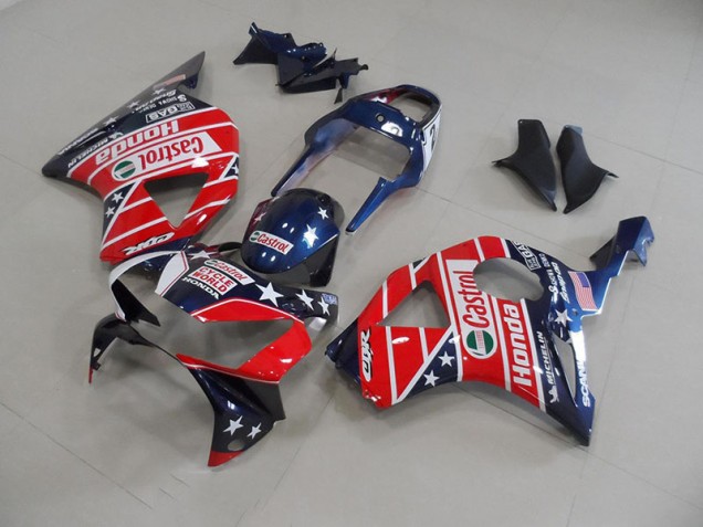 Dunkel blau Star Honda CBR 900 RR 954 2002-2003 Motorrad Verkleidungen