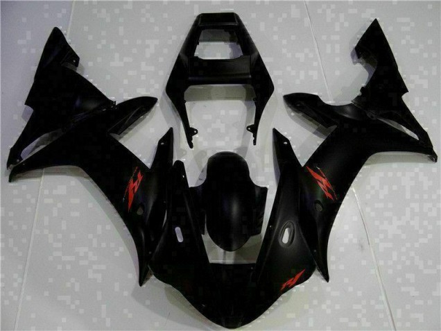 Schwarz Yamaha R1 2002-2003 Motorrad Verkleidung & Plastik Schwarz Yamaha R1 2002-2003 Motorrad Verkleidung & Plastik