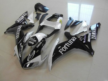 Schwarz Silber Yamaha R1 2002-2003 Motorrad Verkleidung