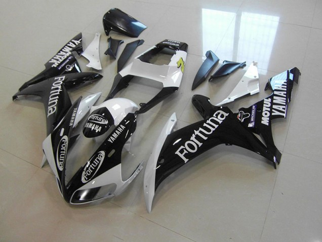 Schwarz Silber Yamaha R1 2002-2003 Motorrad Verkleidung