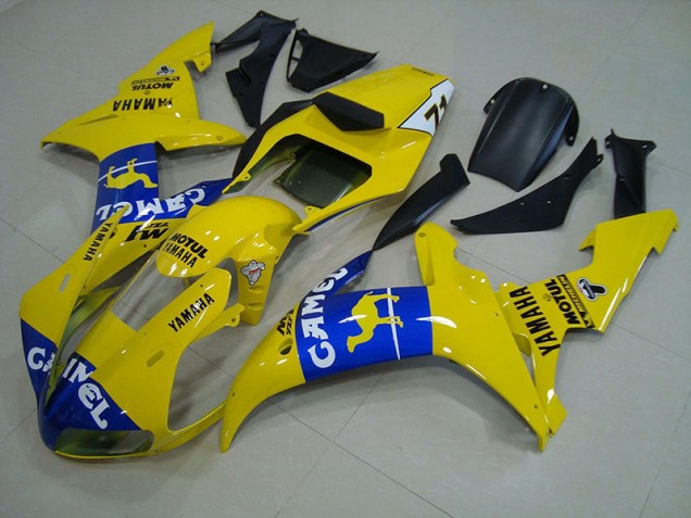 Blau Gelb Yamaha R1 2002-2003 Motorrad Verkleidungen