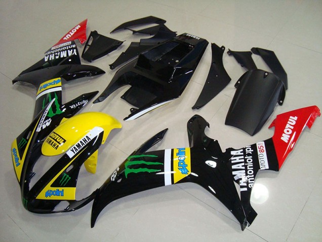 Monster Drink Grafik Yamaha R1 2002-2003 Motorrad Verkleidungen Monster Drink Grafik Yamaha R1 2002-2003 Motorrad Verkleidungen