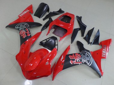 Mattrot Yamaha R1 2002-2003 Motorrad Verkleidungen