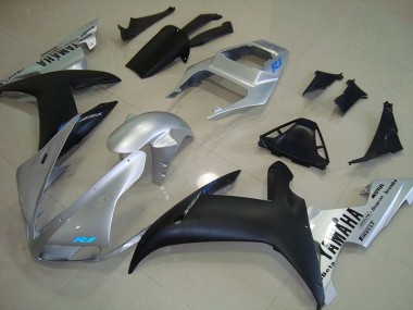 Silber Blau Yamaha R1 2002-2003 Motorrad Verkleidungen