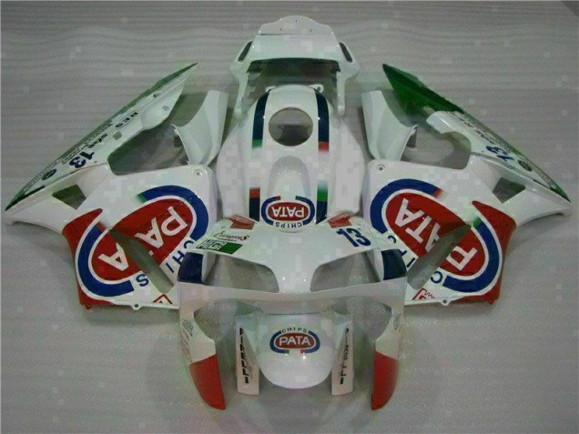 Weiß Honda CBR 600 RR 2003-2004 Motorrad Verkleidungen & Plastik Weiß Honda CBR 600 RR 2003-2004 Motorrad Verkleidungen & Plastik