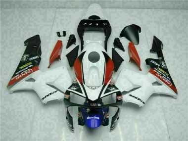 Weiß Blau Honda CBR 600 RR 2003-2004 Motorrad Verkleidungen