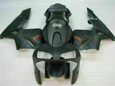 Schwarz Honda CBR 600 RR 2003-2004 Motorrad Vollverkleidung
