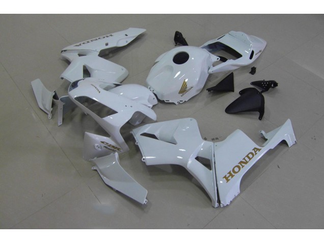 Weiß Gold Honda CBR 600 RR 2003-2004 Motorrad Verkleidungen Weiß Gold Honda CBR 600 RR 2003-2004 Motorrad Verkleidungen