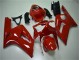 Rot Kawasaki ZX6R 2003-2004 Motorrad Verkleidungen Rot Kawasaki ZX6R 2003-2004 Motorrad Verkleidungen
