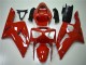 Rot Kawasaki ZX6R 2003-2004 Motorrad Verkleidungen Rot Kawasaki ZX6R 2003-2004 Motorrad Verkleidungen