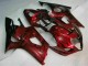 Rot Suzuki GSXR 1000 K3 2003-2004 Motorrad Verkleidungen Rot Suzuki GSXR 1000 K3 2003-2004 Motorrad Verkleidungen