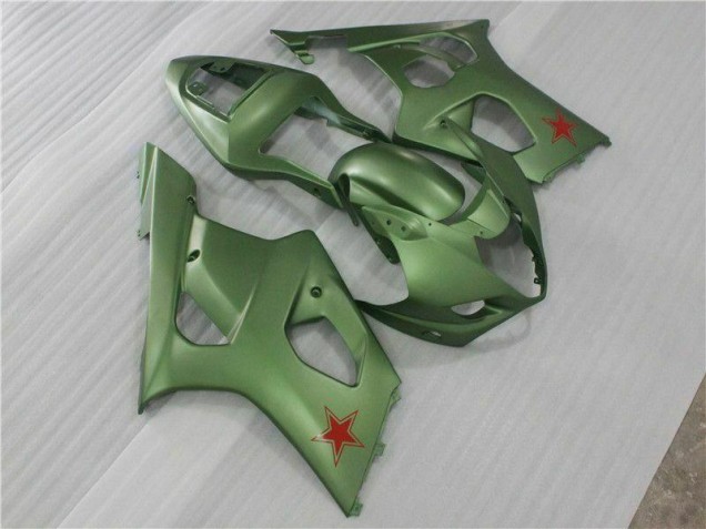 Grün Suzuki GSXR 1000 K3 2003-2004 Motorrad Verkleidungen Grün Suzuki GSXR 1000 K3 2003-2004 Motorrad Verkleidungen