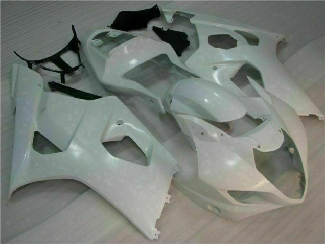 Weiß Suzuki GSXR 1000 K3 2003-2004 Motorrad Verkleidung Weiß Suzuki GSXR 1000 K3 2003-2004 Motorrad Verkleidung