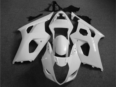 Weiß Suzuki GSXR 1000 K3 2003-2004 Motorrad Verkleidungen Komplett Sets